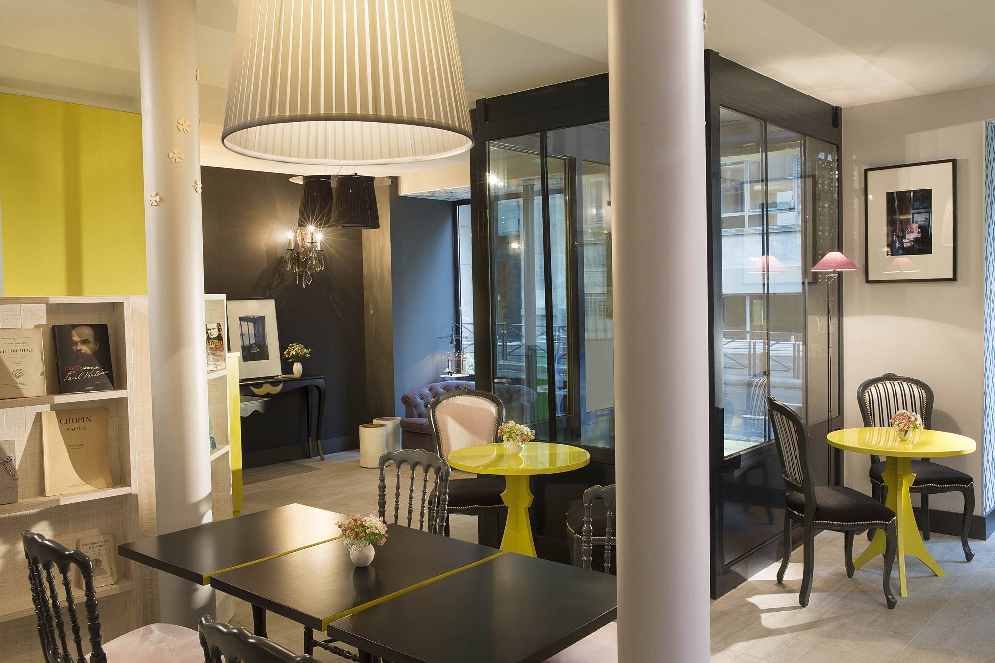Les Plumes Hotel Paris Restoran fotoğraf